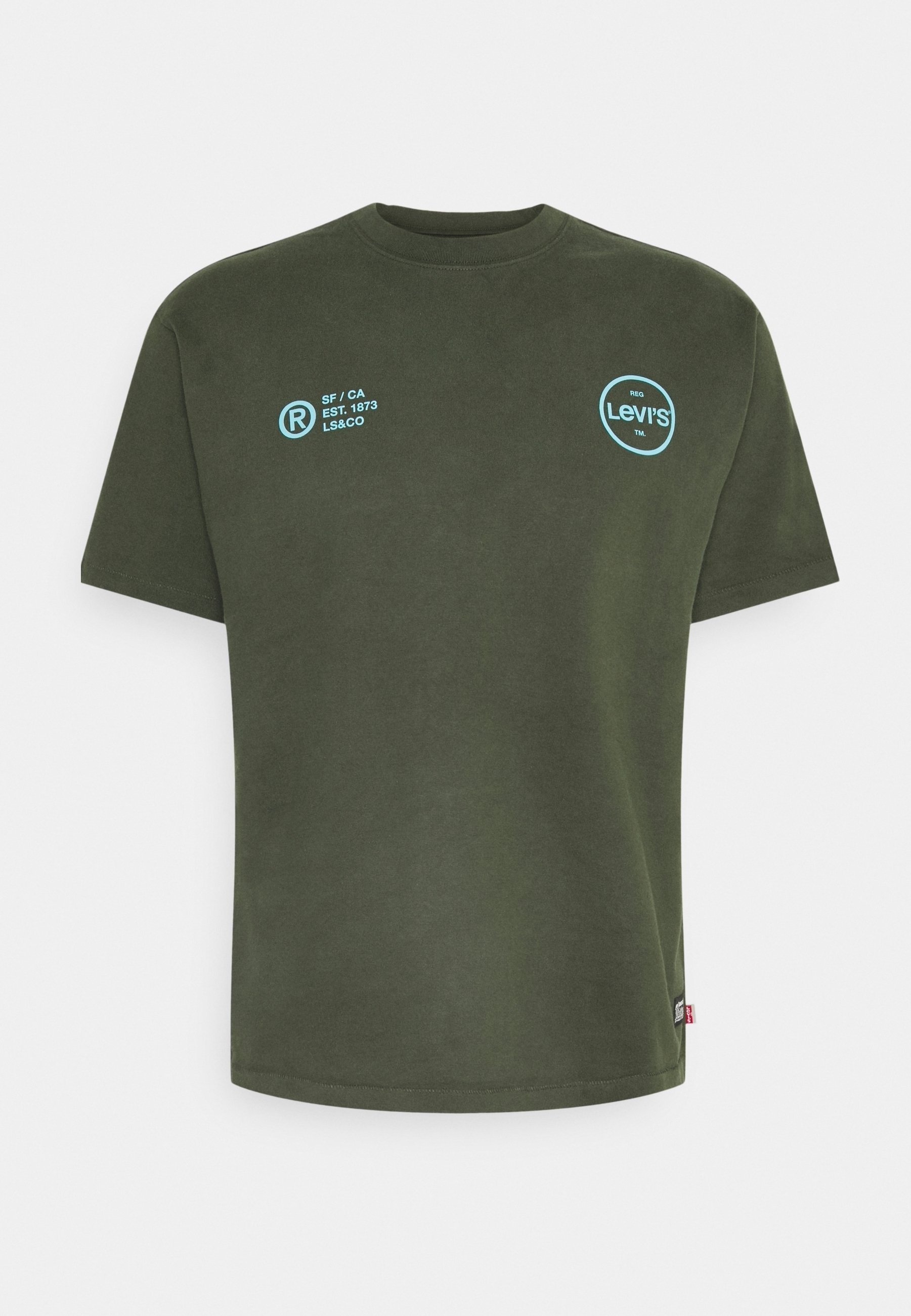 T-shirt Levi's® stampata - verde oliva