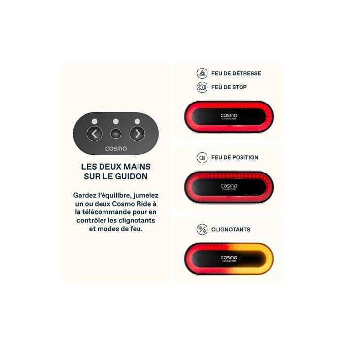Casque vélo Cosmo Connected Fusion Sable Brillant