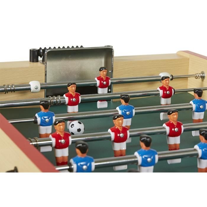 Professional foosball table with coin mechanism