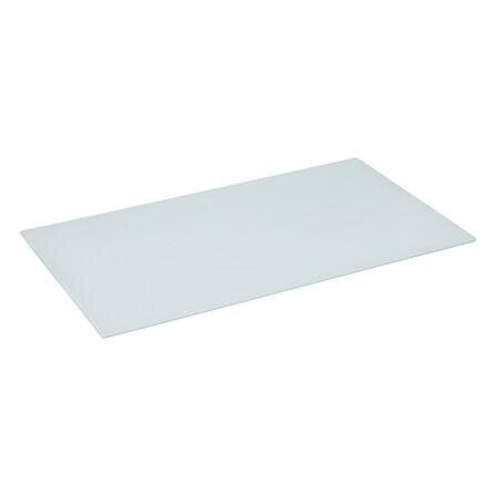DESKA DO KROJENIA biała 52x30 cm SZKLANA wzór marmuru