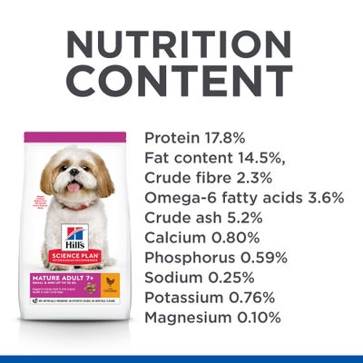 Hill's Science Plan Mature Adult 7+ Small & Mini s kuřetem