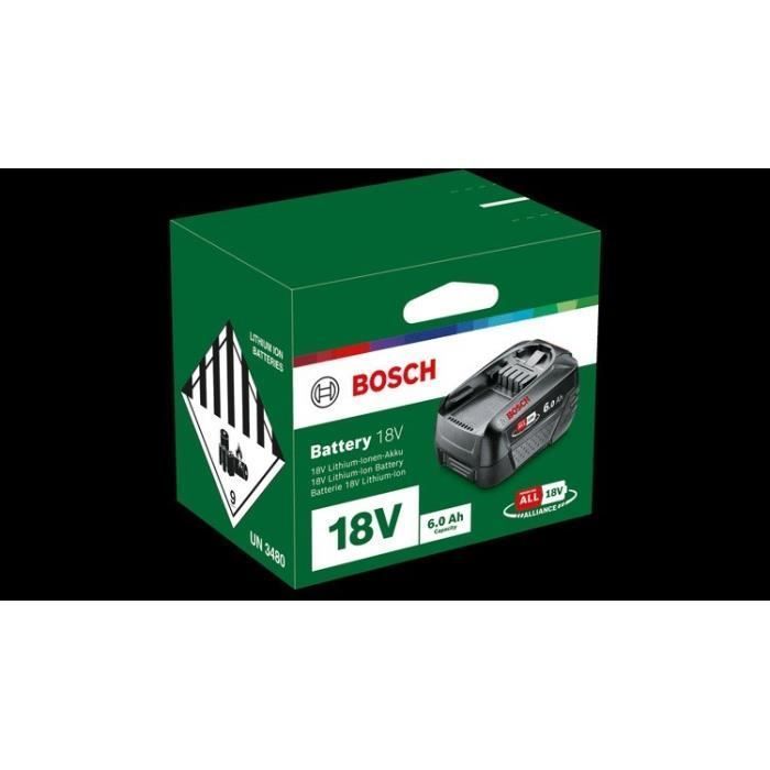 Pack Batterie 18V 6 Ah - Bosch - POWER FOR ALL 18V