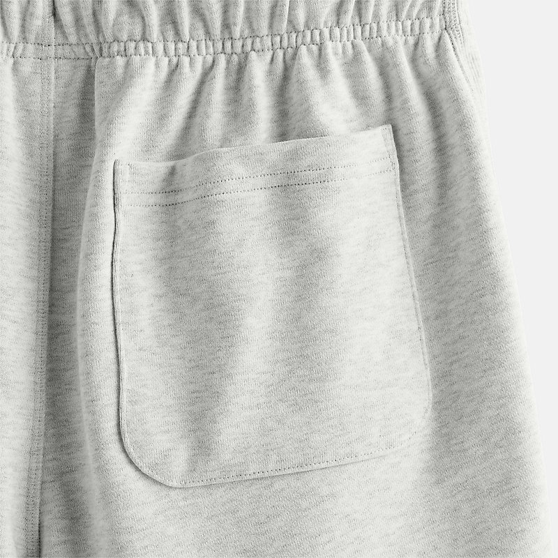 5-Zoll-Sportshorts aus Frottee für Herren – Aschgrau meliert