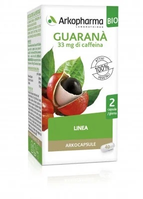 ARKOPHARMA Arkopharma Guarana Bio 40 capsules Voedingssupplement voor gewichtsverlies