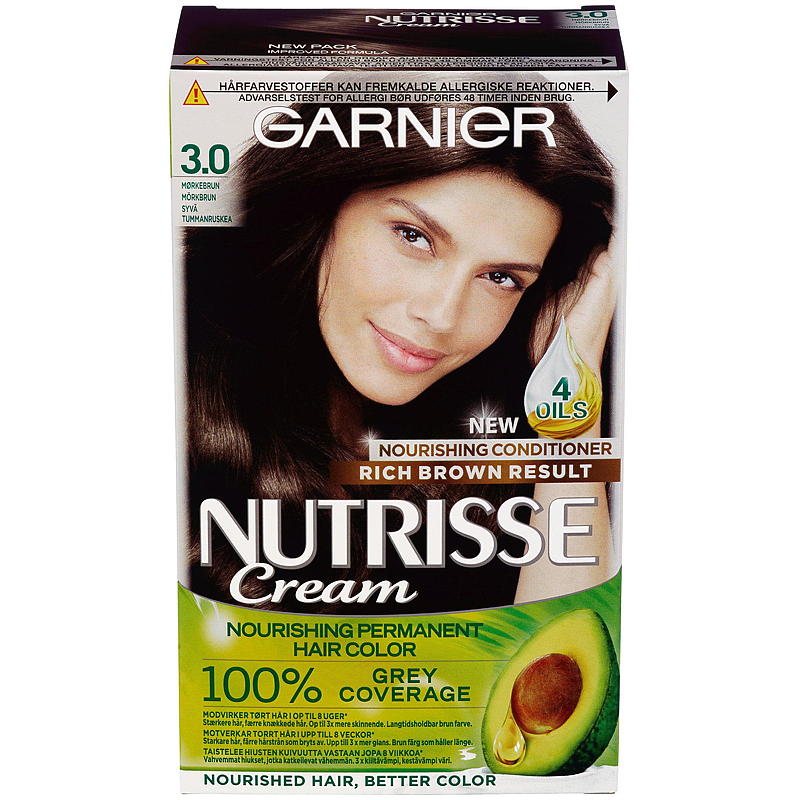 Garnier Nutrisse Crème 3 Donkerbruin