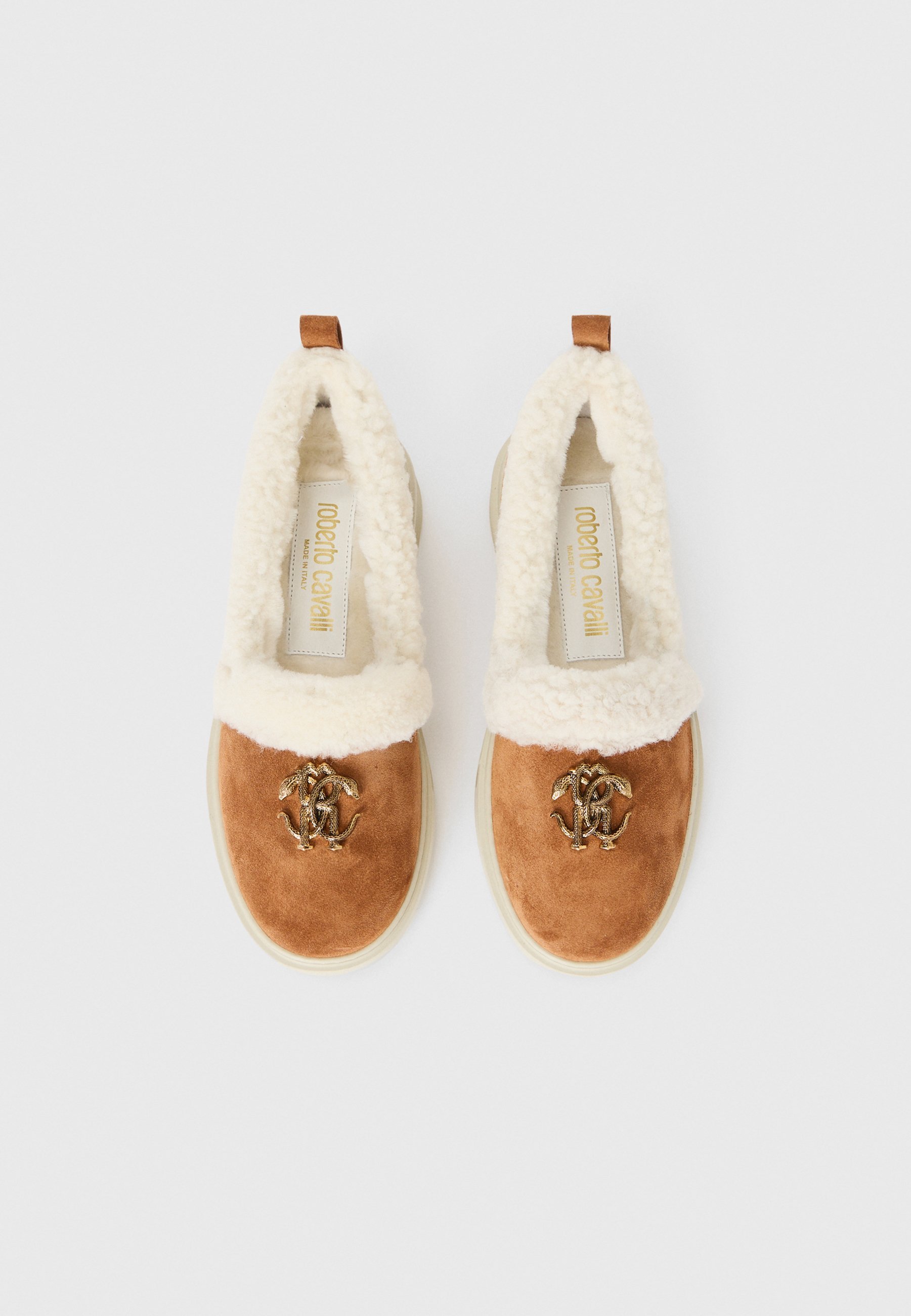 Mocassins Roberto Cavalli - beige/blanc cassé