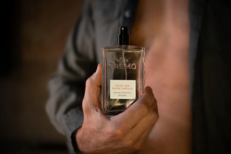 „Cremo Spice & Black Vanilla“ purškiamas odekolonas vyrams