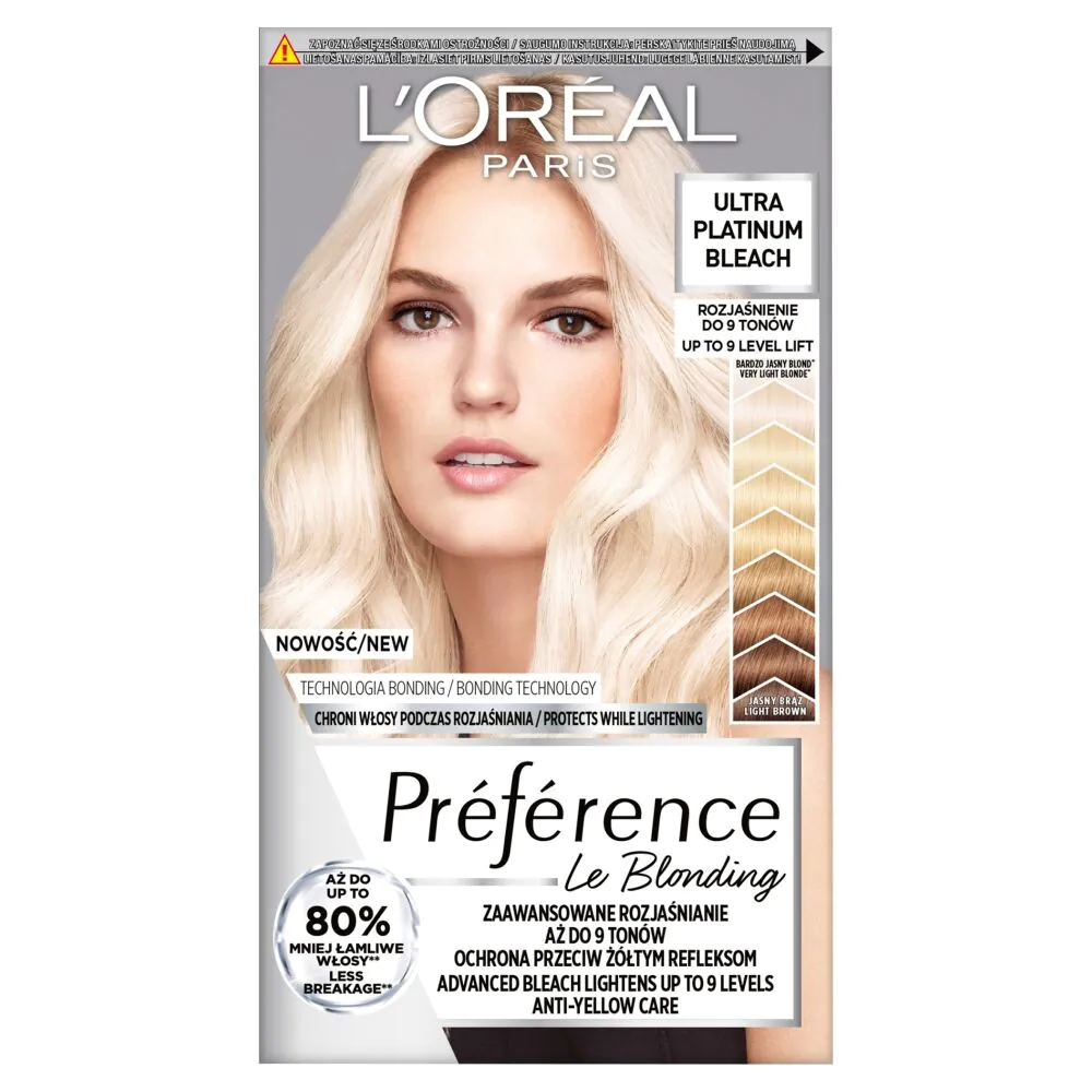 L’OréalPreference Farba do włosów Extreme Platinum