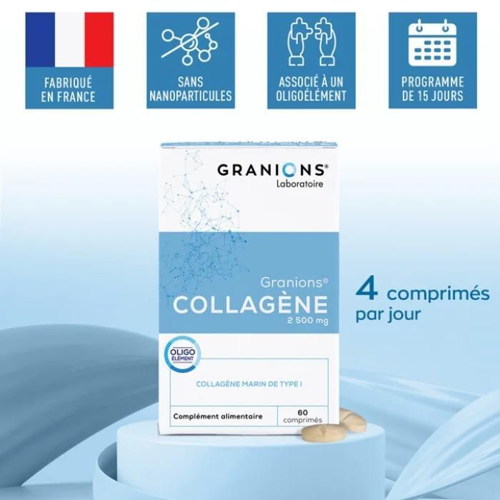 Granions Collagen - Collagene Marino di Tipo I 2x60 compresse