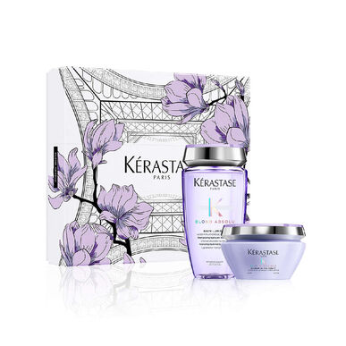 Set de champú y mascarilla Kérastase Absolu Duo Primavera 250 ml 200 ml 250 ml 200 ml