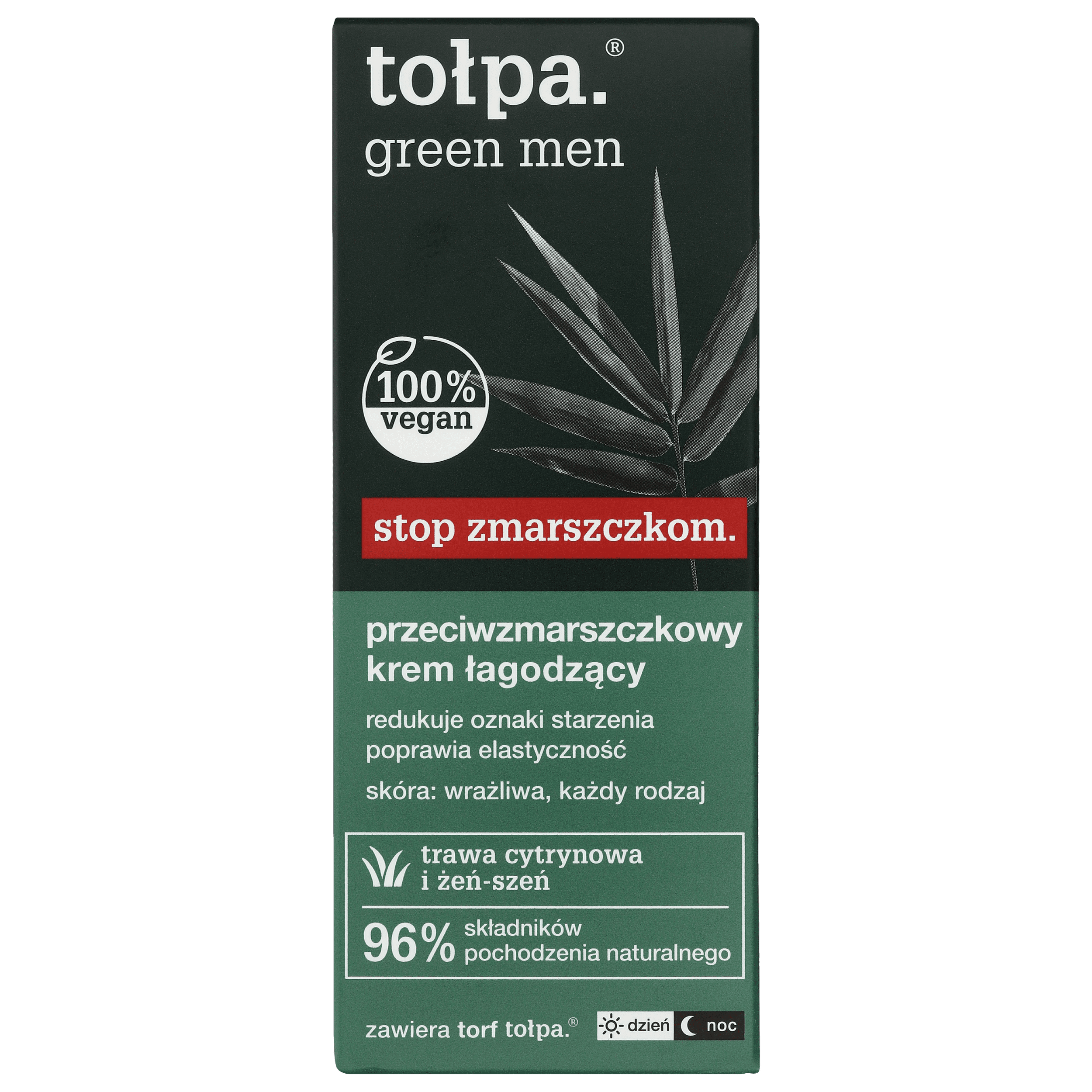 Tołpa Anti-Wrinkle Refreshing Face Cream for Men 50ml Green