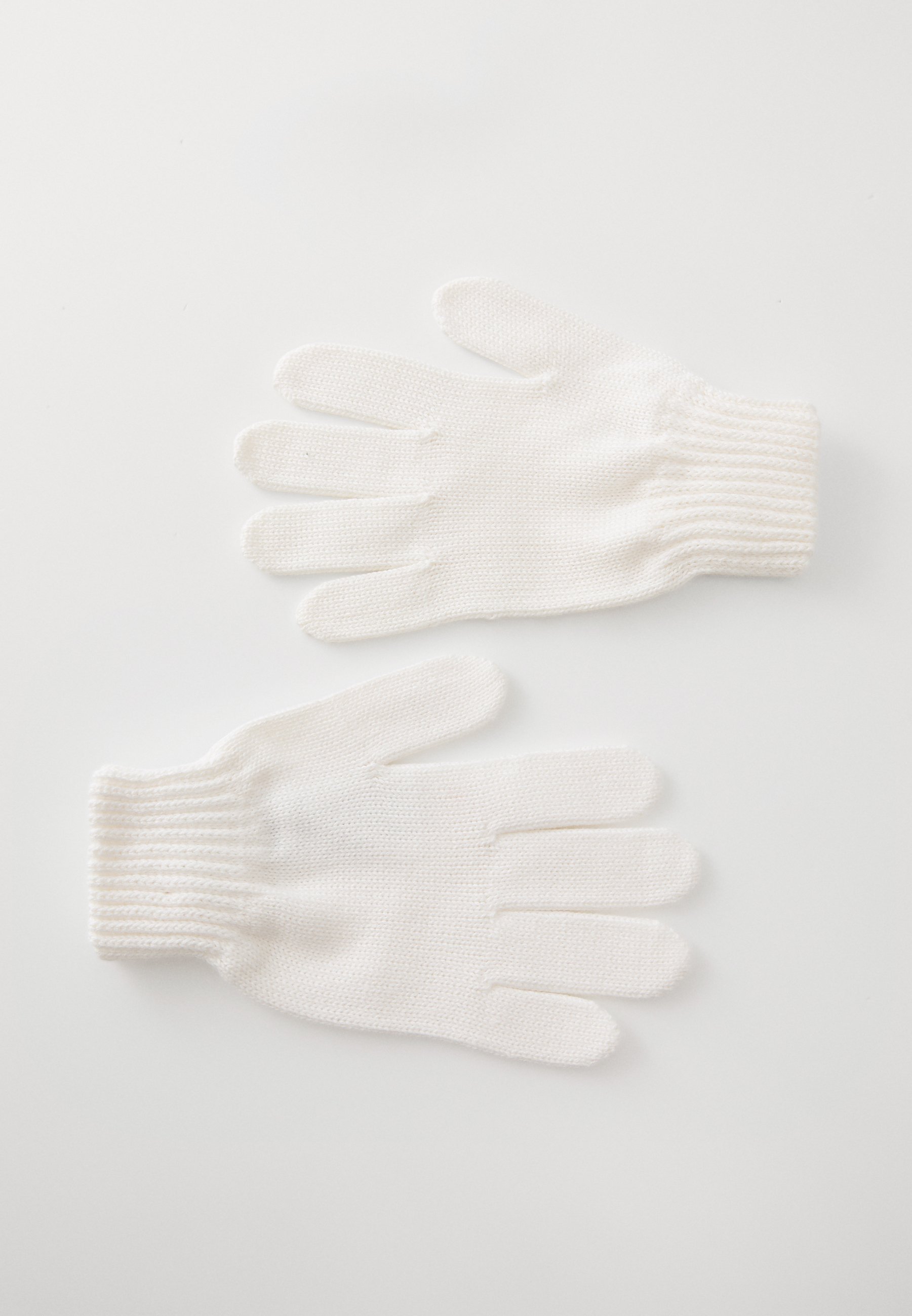 Gants Tommy Hilfiger à petit drapeau, unisexes - blancs