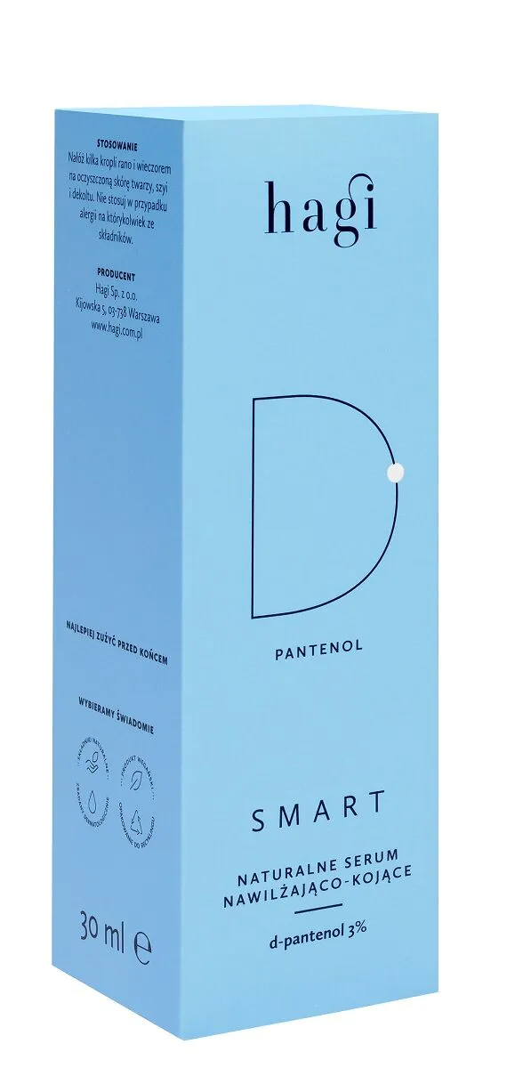Hagi Smart D Naturalne serum Nawilżająco-Kojące z D-Panthenolem 3%