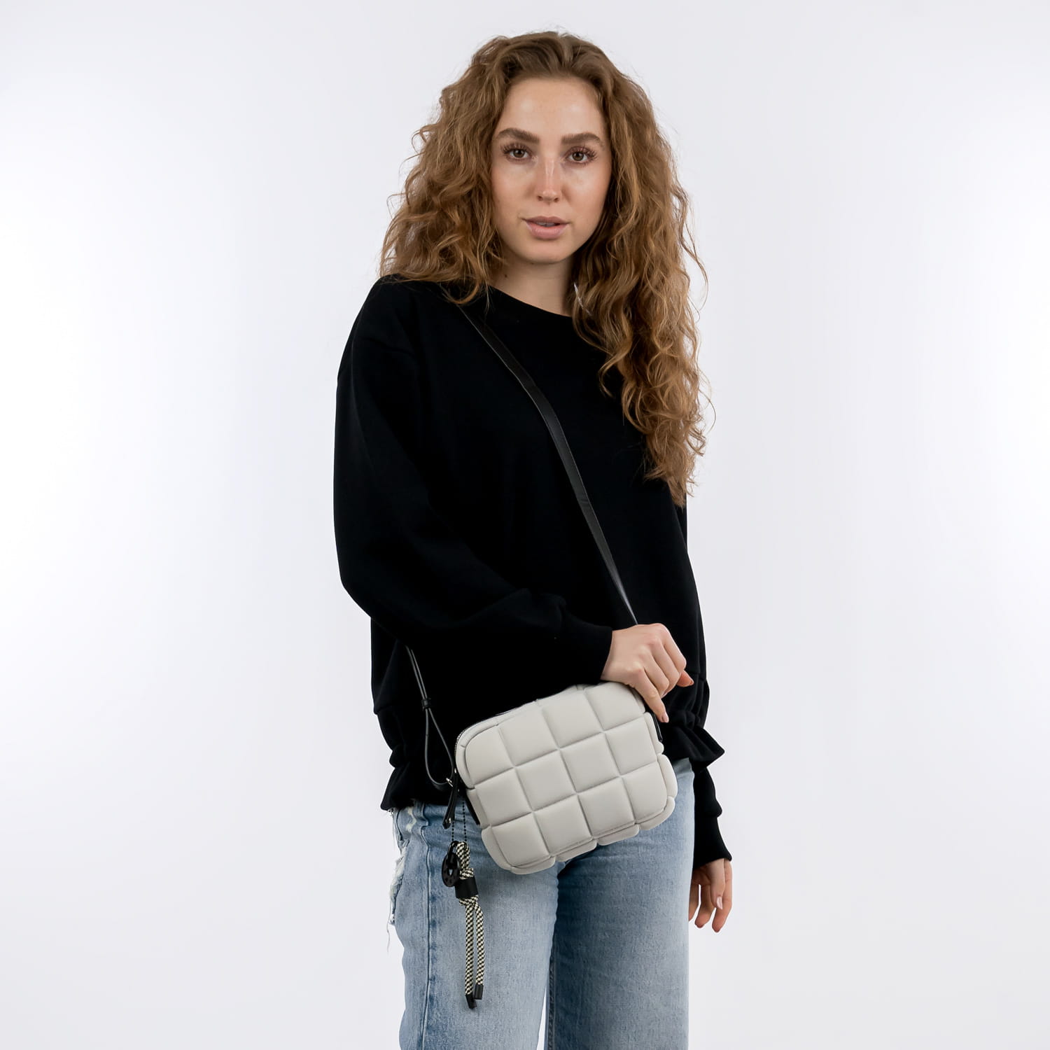 Bolso de hombro SURI FREY SFY Jancy - Gris claro