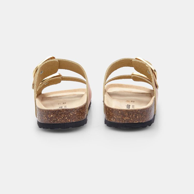 Bata leren slippers voor dames