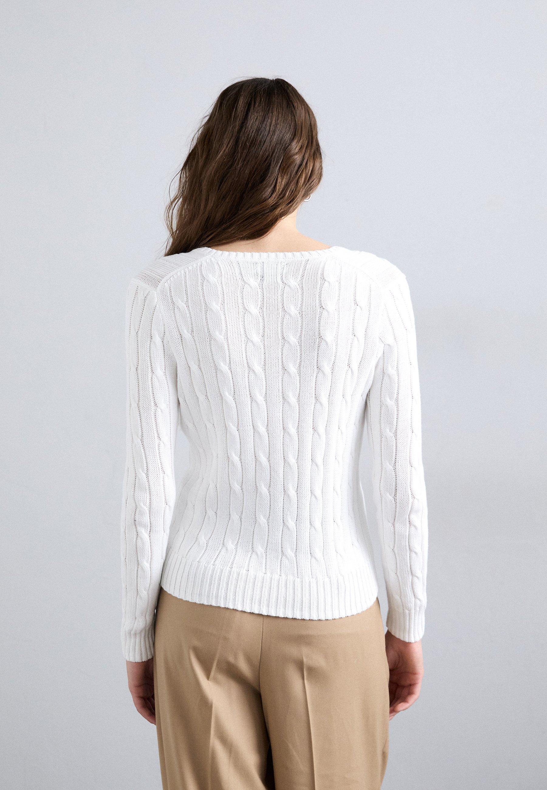 Polo Ralph Lauren KIMBERLY - Maglione - bianco