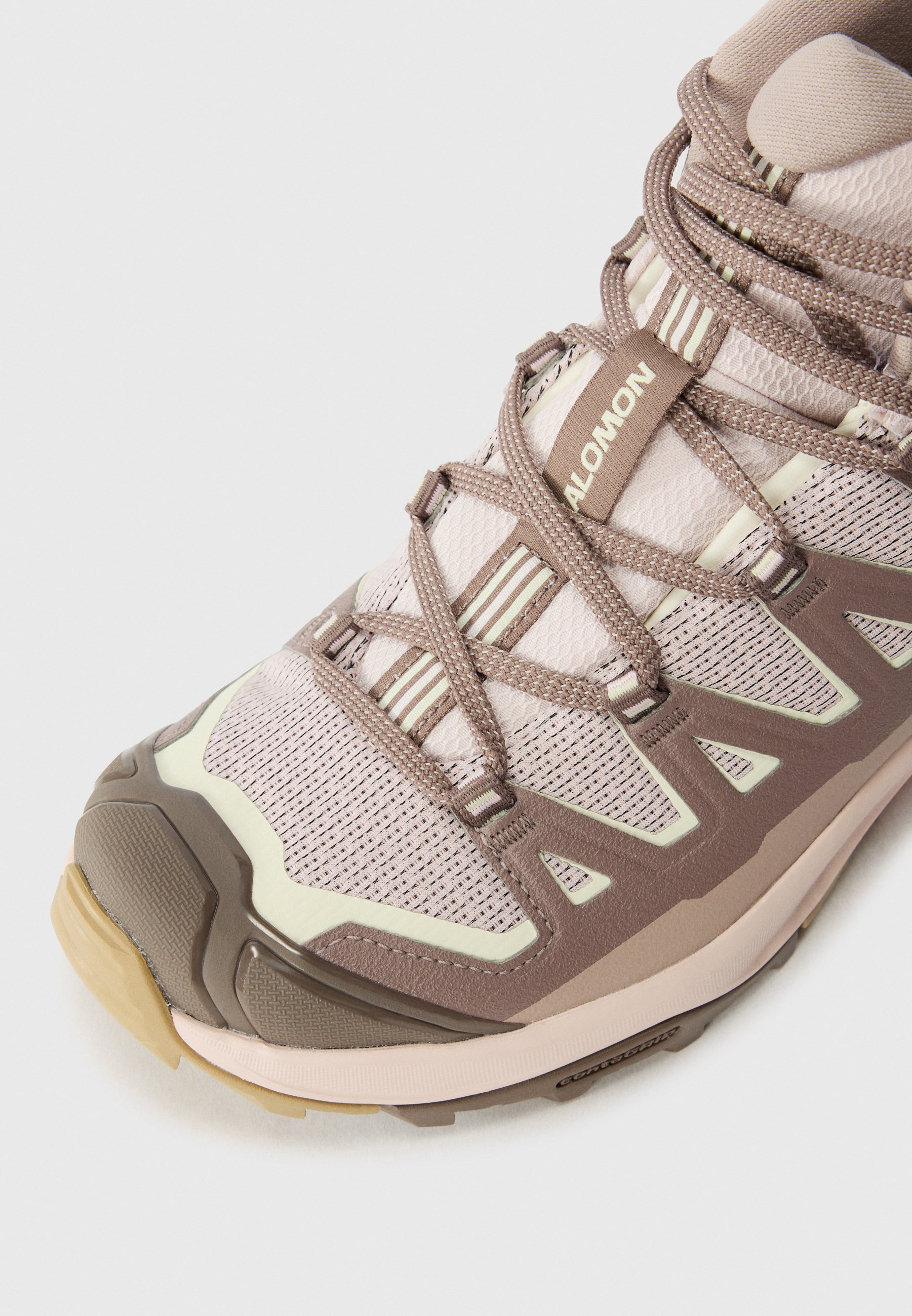 Salomon X ULTRA 360 EDGE MID GTX – Wanderschuhe – Eisen/Hellviolett/Transparentgelb