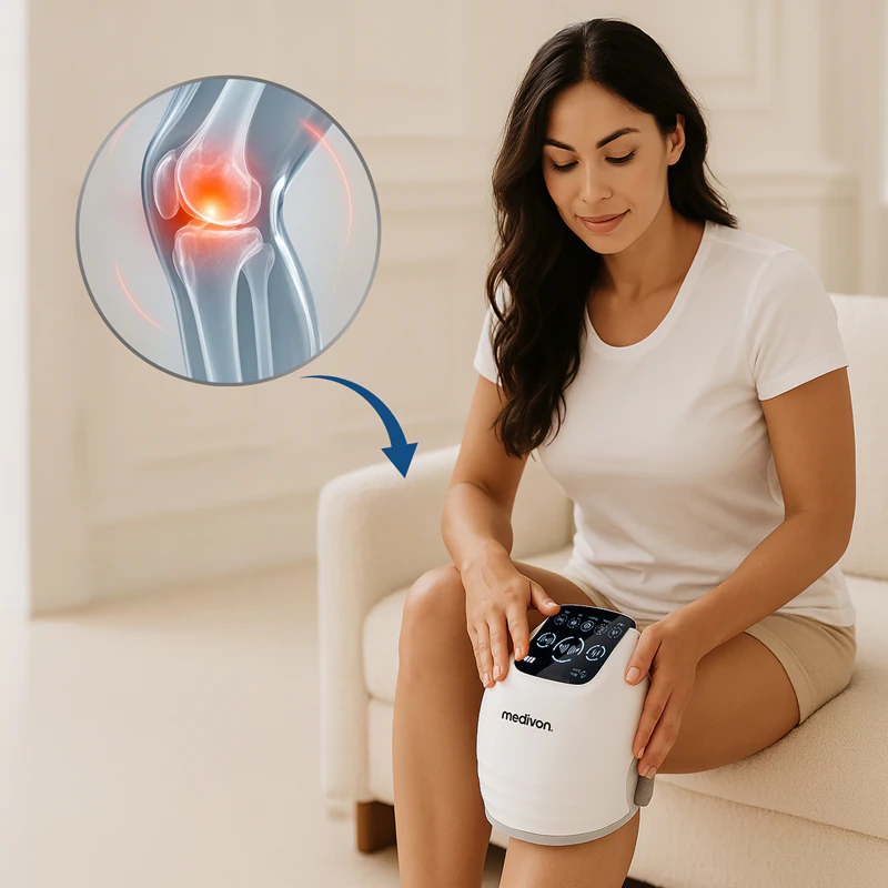 Aparelho de massagem para joelho Medivon