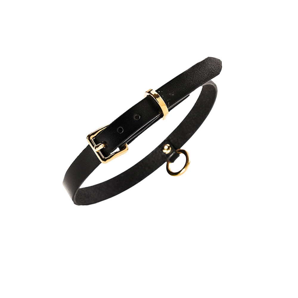 Collier ras du cou en cuir UPKO