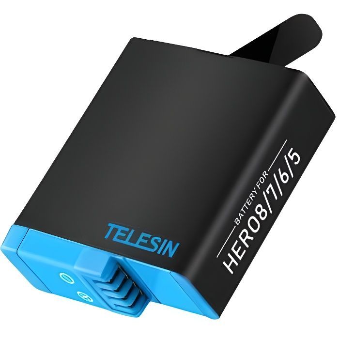 Lithium battery for GoPro Hero 5,6,7,8 - IBROZ - 1220 mAh - Li-ion