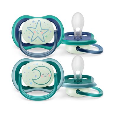 Philips Avent Chucha Ultra Air Night 6-18M sininen 2 a 2 a