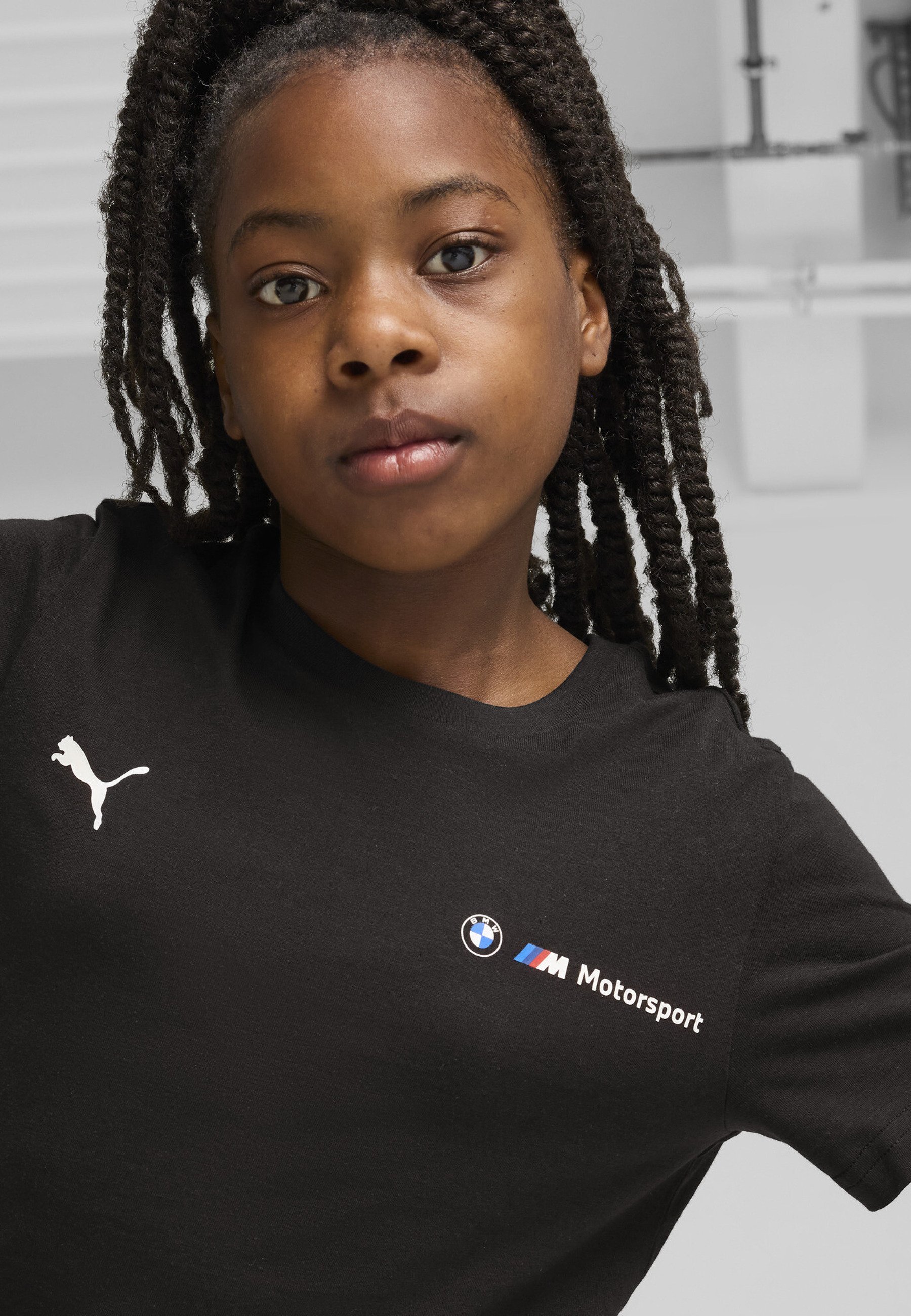 T-shirt Puma LOGO UNISEX - Stampa - nera