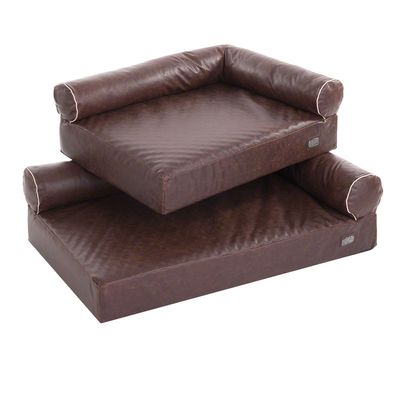 Sofa dla psa Divan Wellness - brązowa