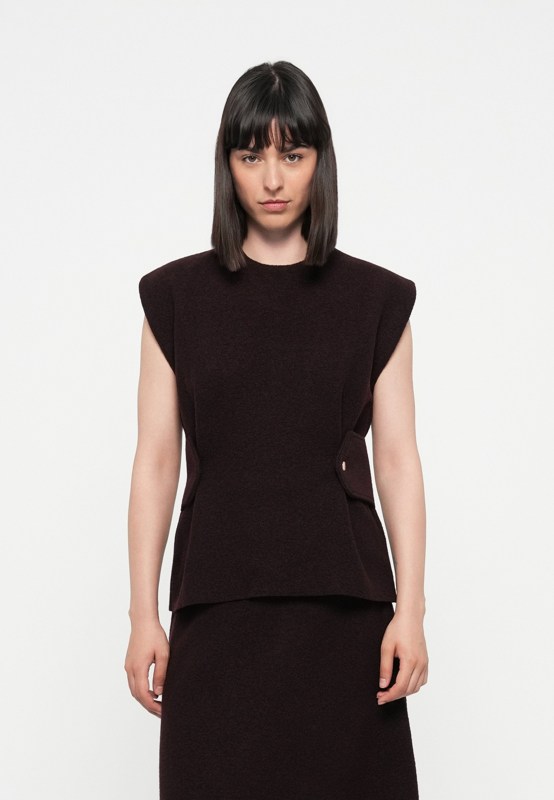 IVY OAK TOULA - Vest - Syrah