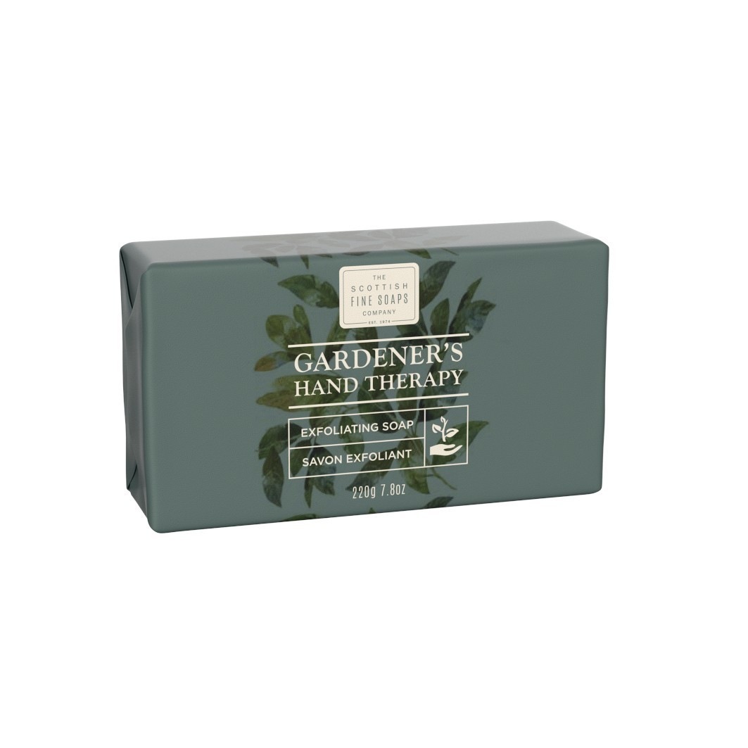 Scottish Fine Soaps roku ziepes “Dārznieka terapija” skrubis – 220 ml