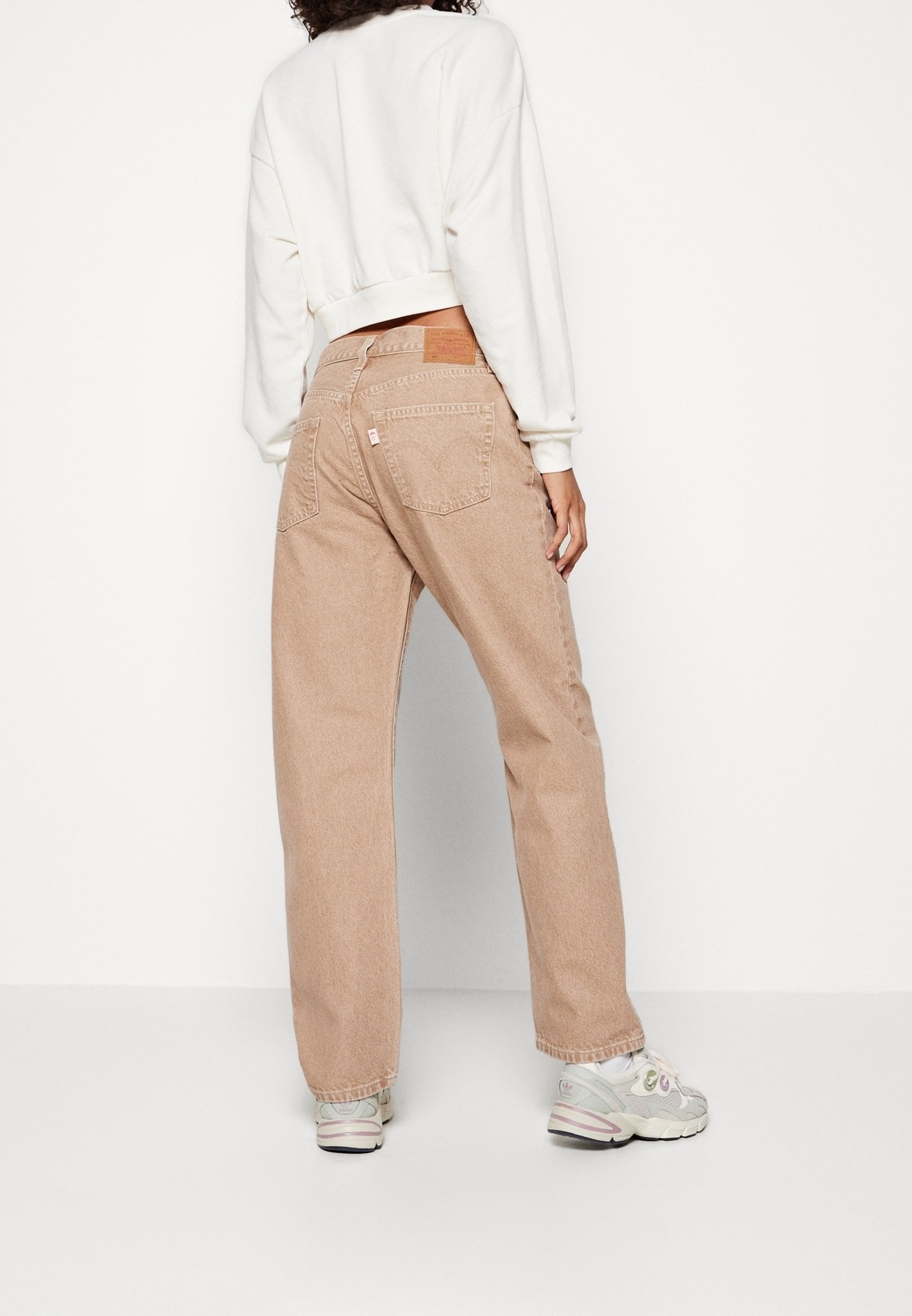 Levi's® Rovné džínsy - hnedé