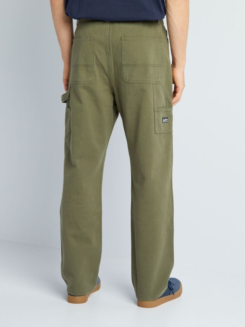Proste jeansy - - KHAKI