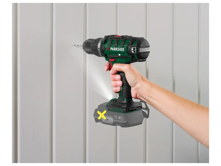 PARKSIDE® akkuporakone/ruuvinväännin PABS 20 Li H9, 20 V