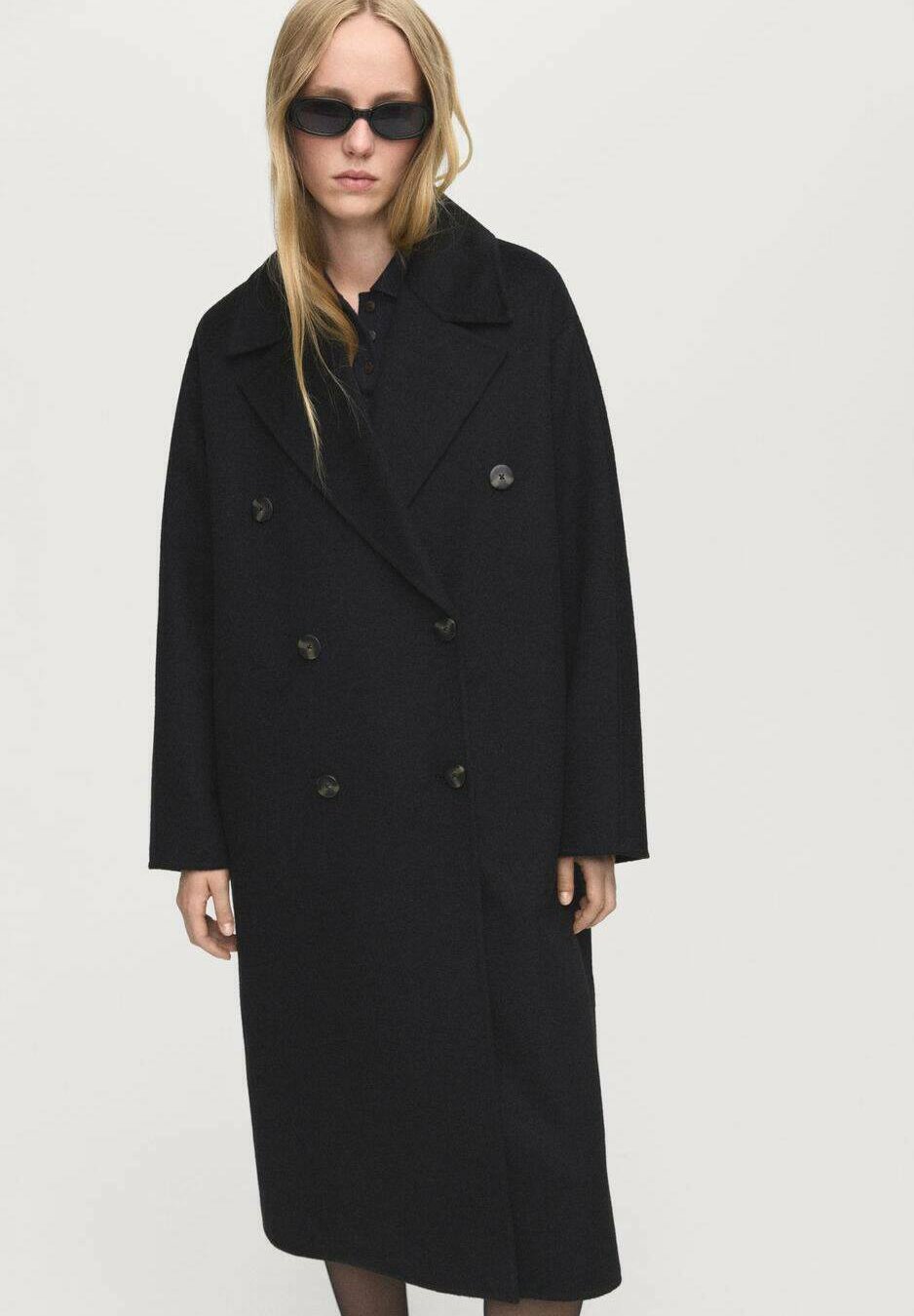 Mango Classic jas - zwart
