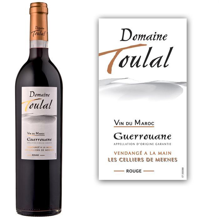 Domaine De Toulal Guerrouane - Vino tinto marroquí 2023