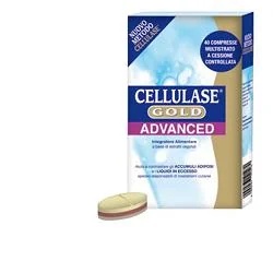 Cellulase Gold Advance 40 capsules. Bestrijdt microcirculatie en overtollig vocht.