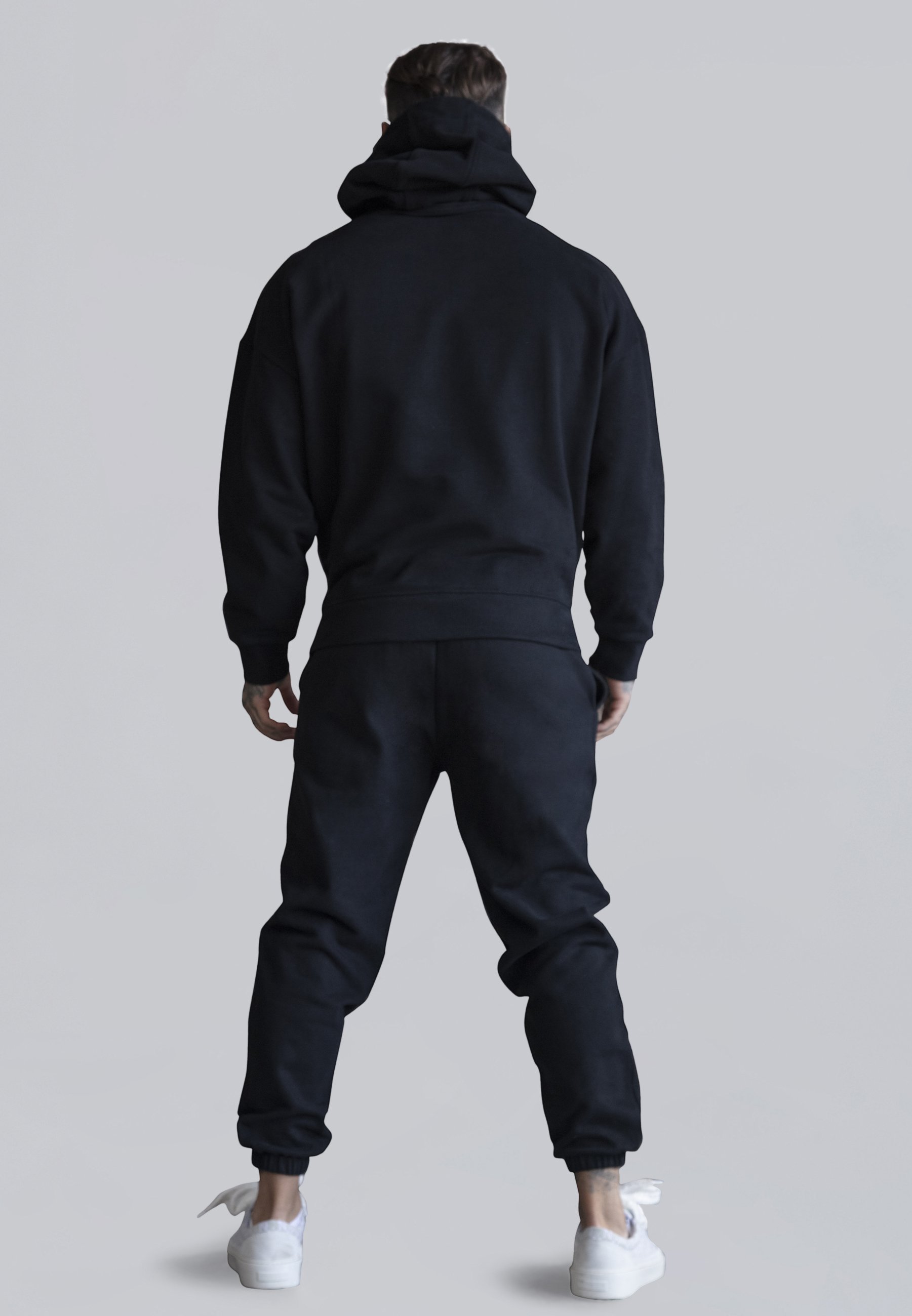 SIKSILK JOGGERS - Teplákové kalhoty - black