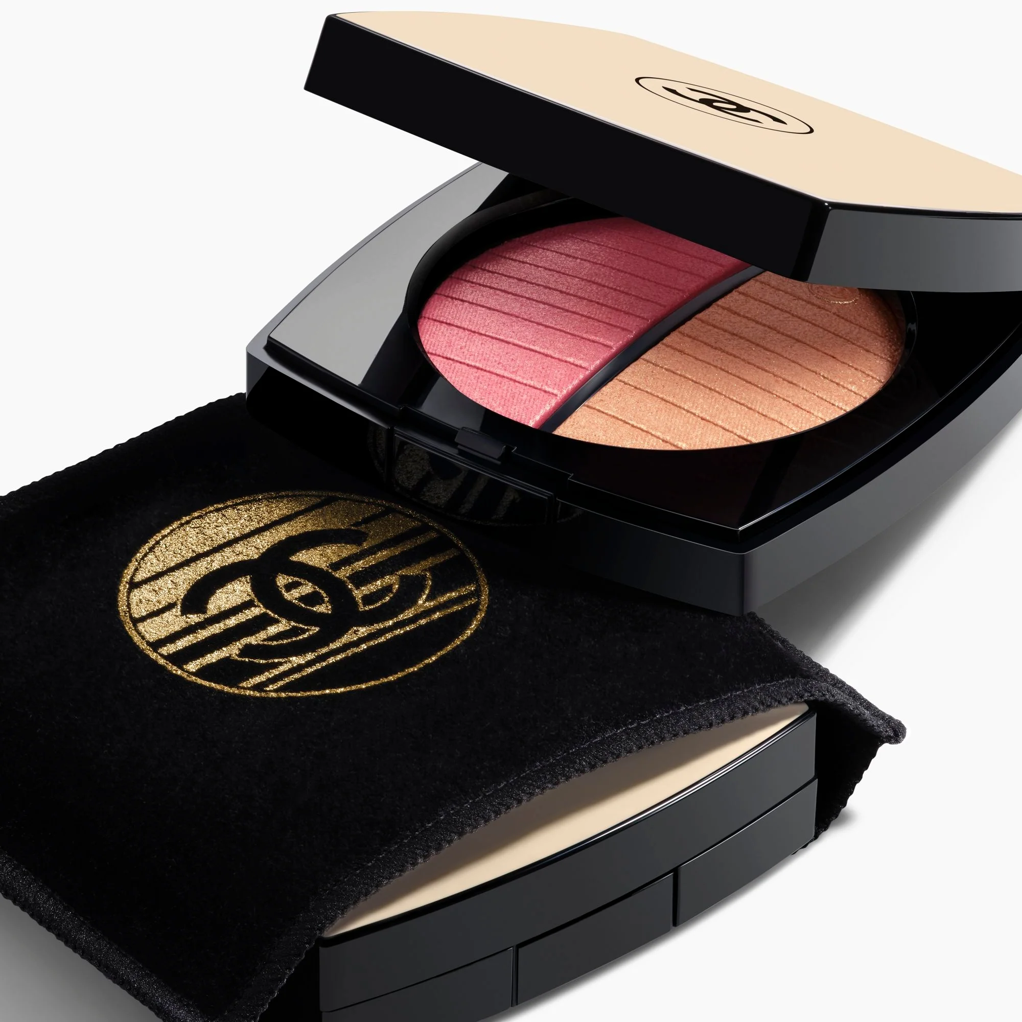 LES BEIGES POUDRE BELLE MINE LUMIÈRE DORÉE - CREAZIONE ESCLUSIVA - DUO DI POLVERI ILLUMINANTI