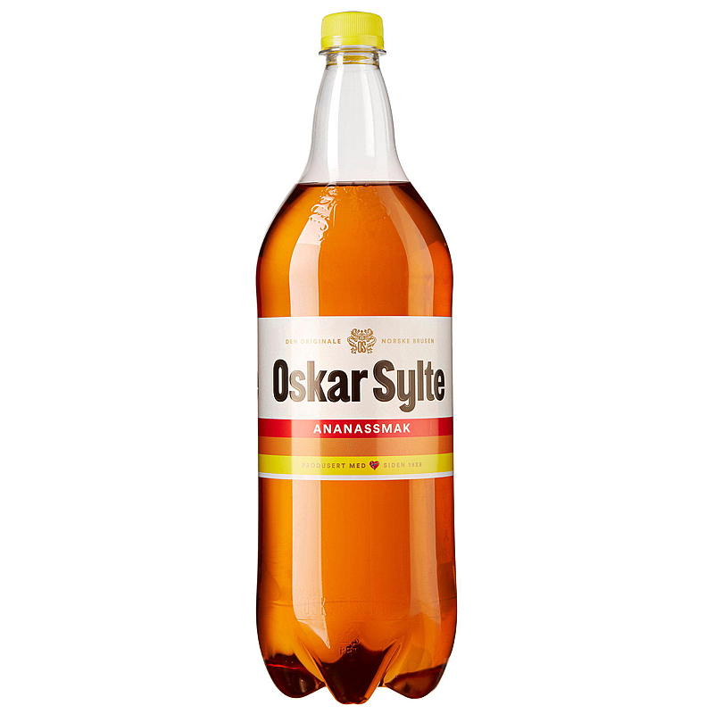 Oscar Sylte Ananasläsk 1,5 l, Oskar Sylte