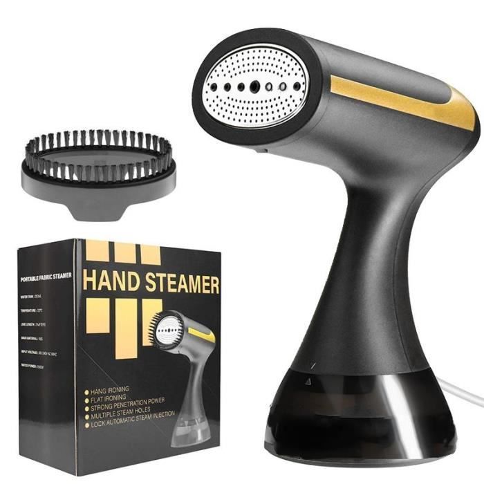 Vaporizador de ropa LEOCLOTHO - Portátil 1500w - Negro - 130℃ - 0,83KG