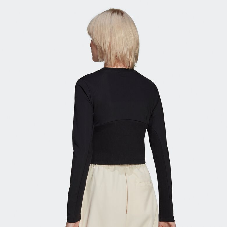 Maglia a coste a maniche lunghe Always Originals