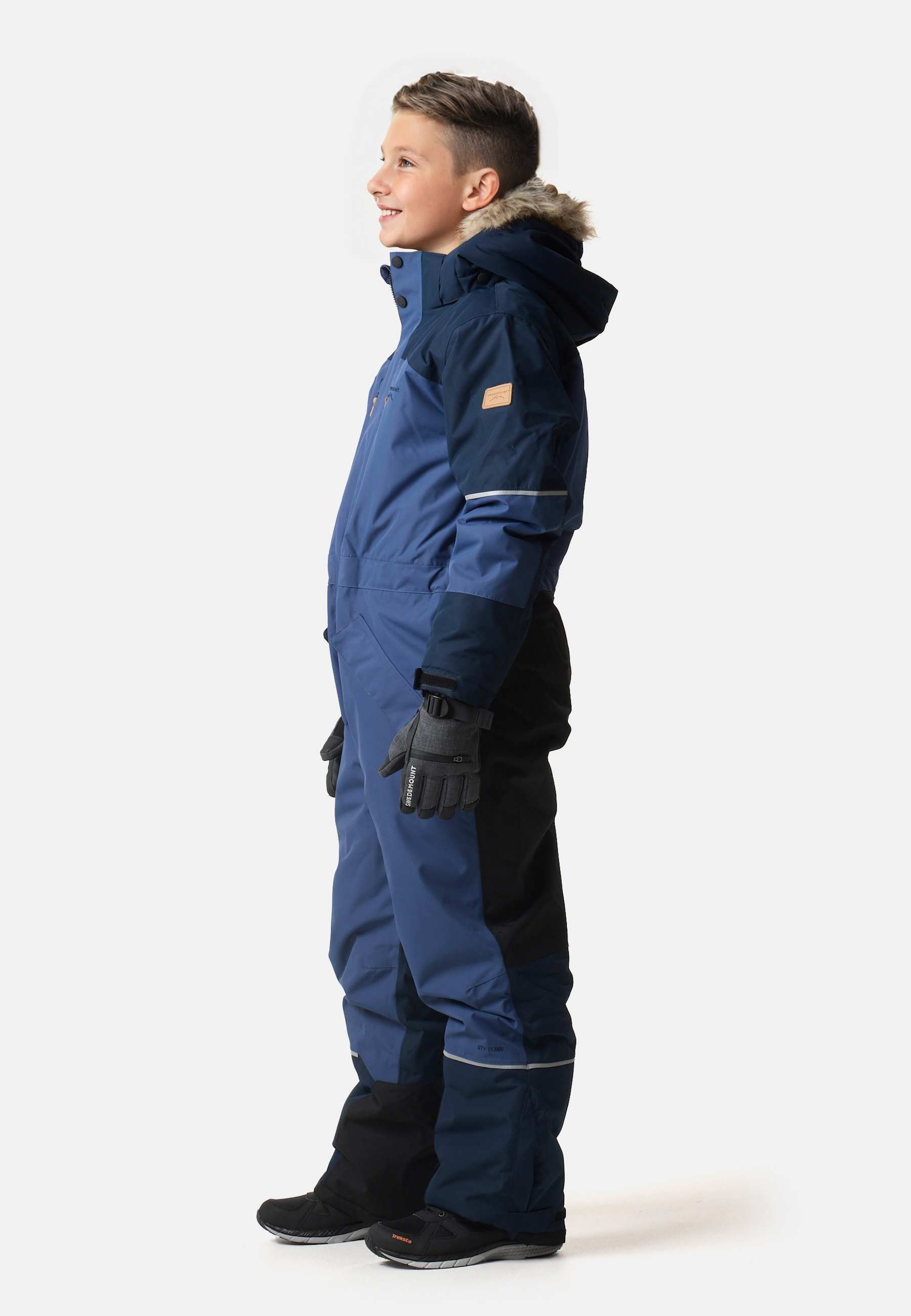 Swedemount HAFJELL WINTER OVERALL JR - Vinterdress - navy steel blue