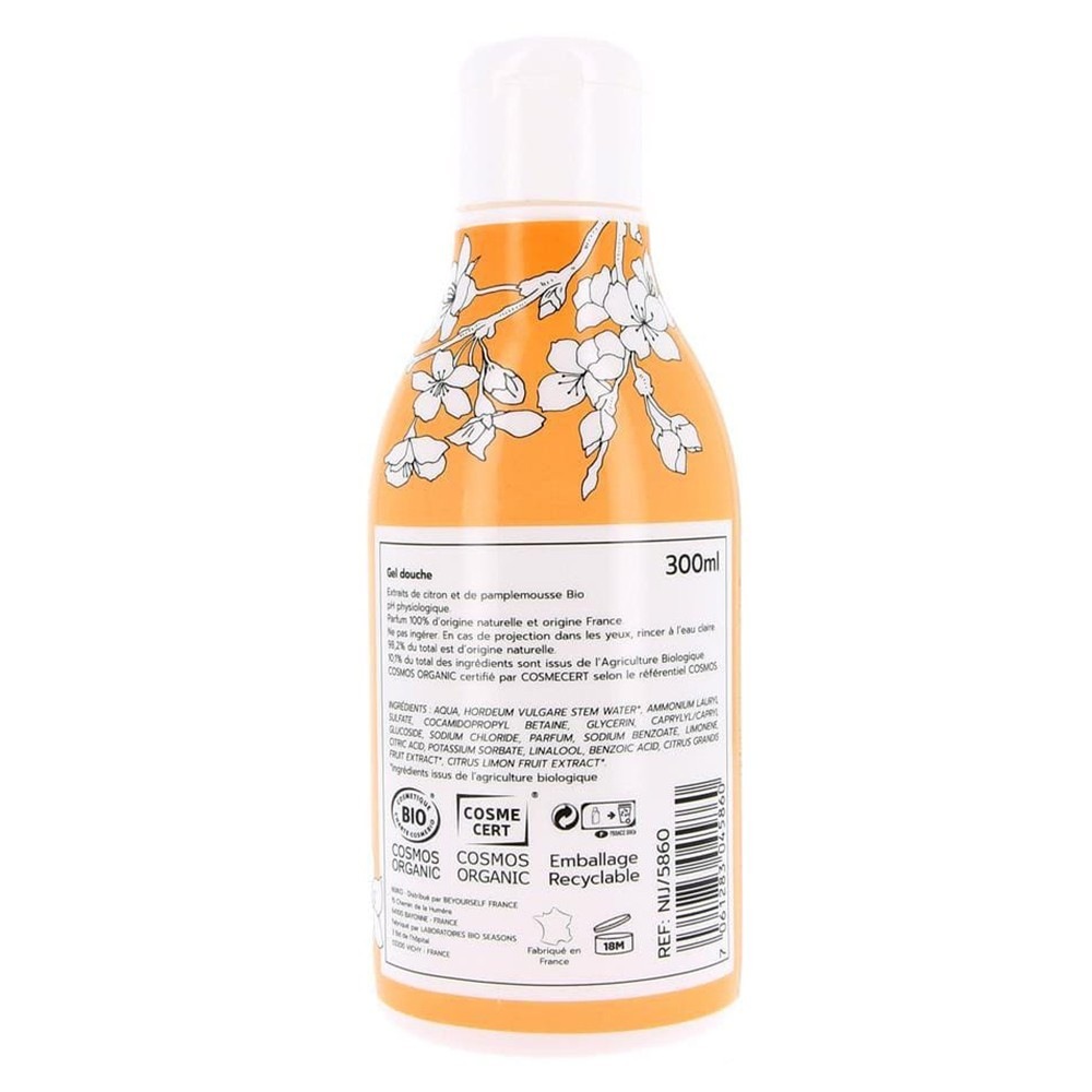 NIJIKO Gel Douche Bio Agrumes