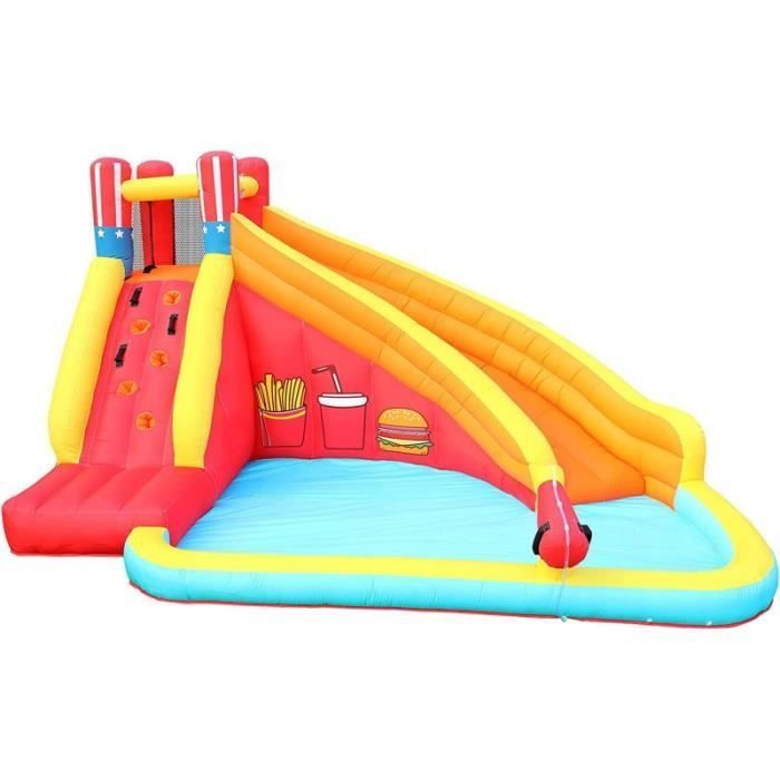 Children's Water Castle - WATAA - Water Puller - Slide - Ball Pit - Climbing Area