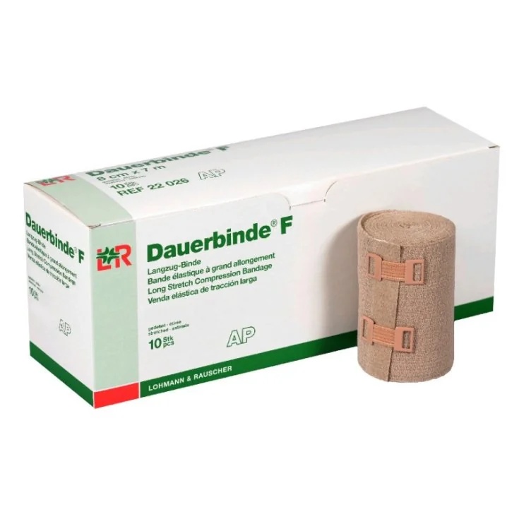 LOHMANN & RAUSCHER Dauerbinde Bandage F 8X700 cm 1 tk