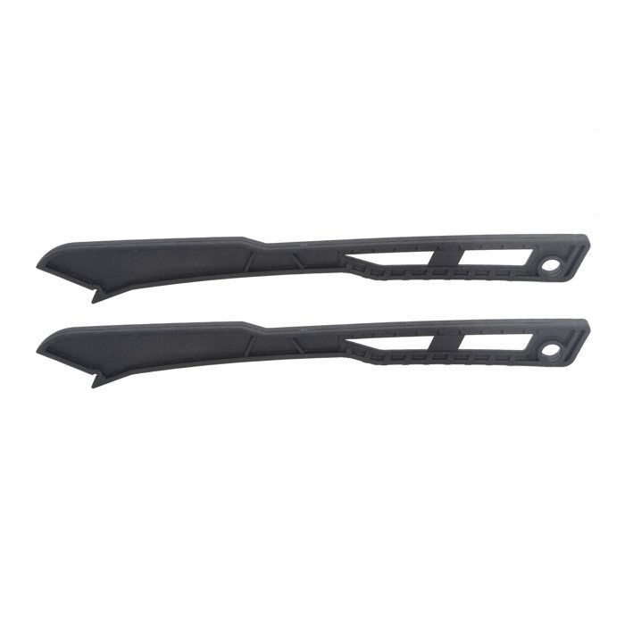 Empujador de seguridad para sierra de mesa, 40 cm de longitud, negro, mango ergonómico para carpintería.