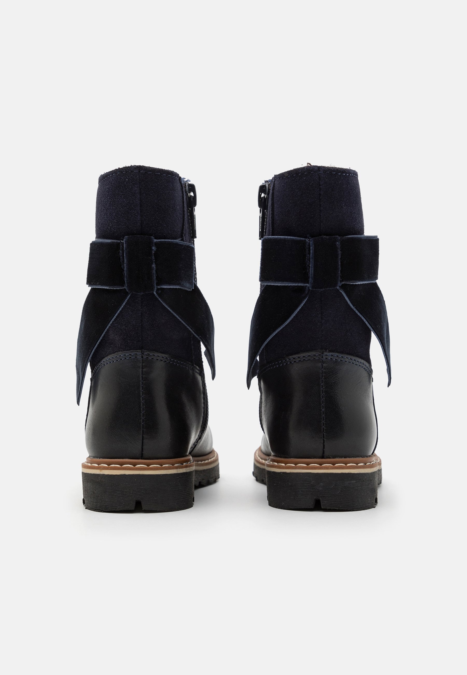 Friboo LEATHER - Winterlaarzen - donkerblauw