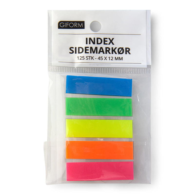 Giform Index sidmarkör 45x12 mm