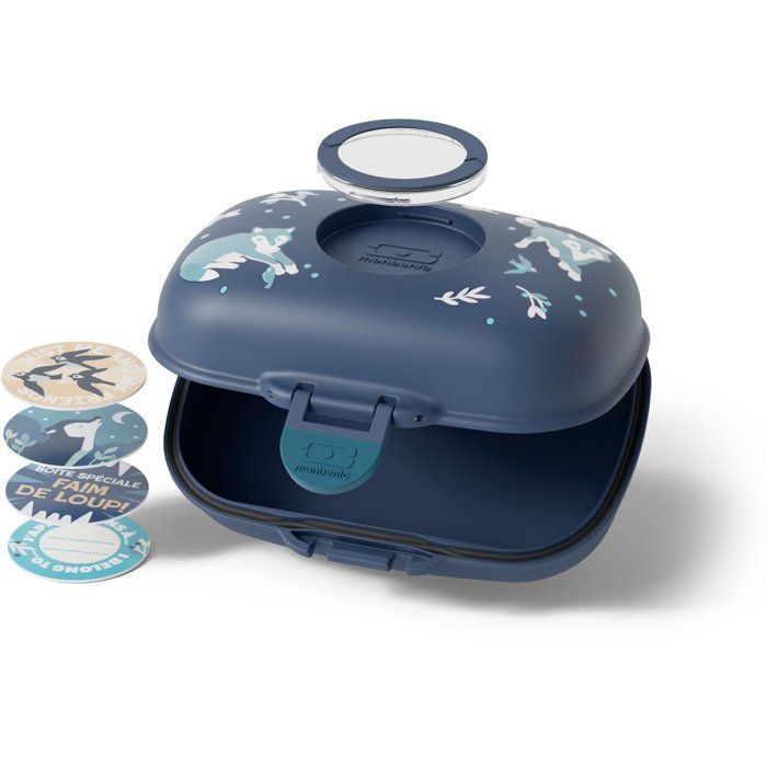 Boîte à Goûter - MONBENTO - Snack box hermétique - MB Gram Wolf