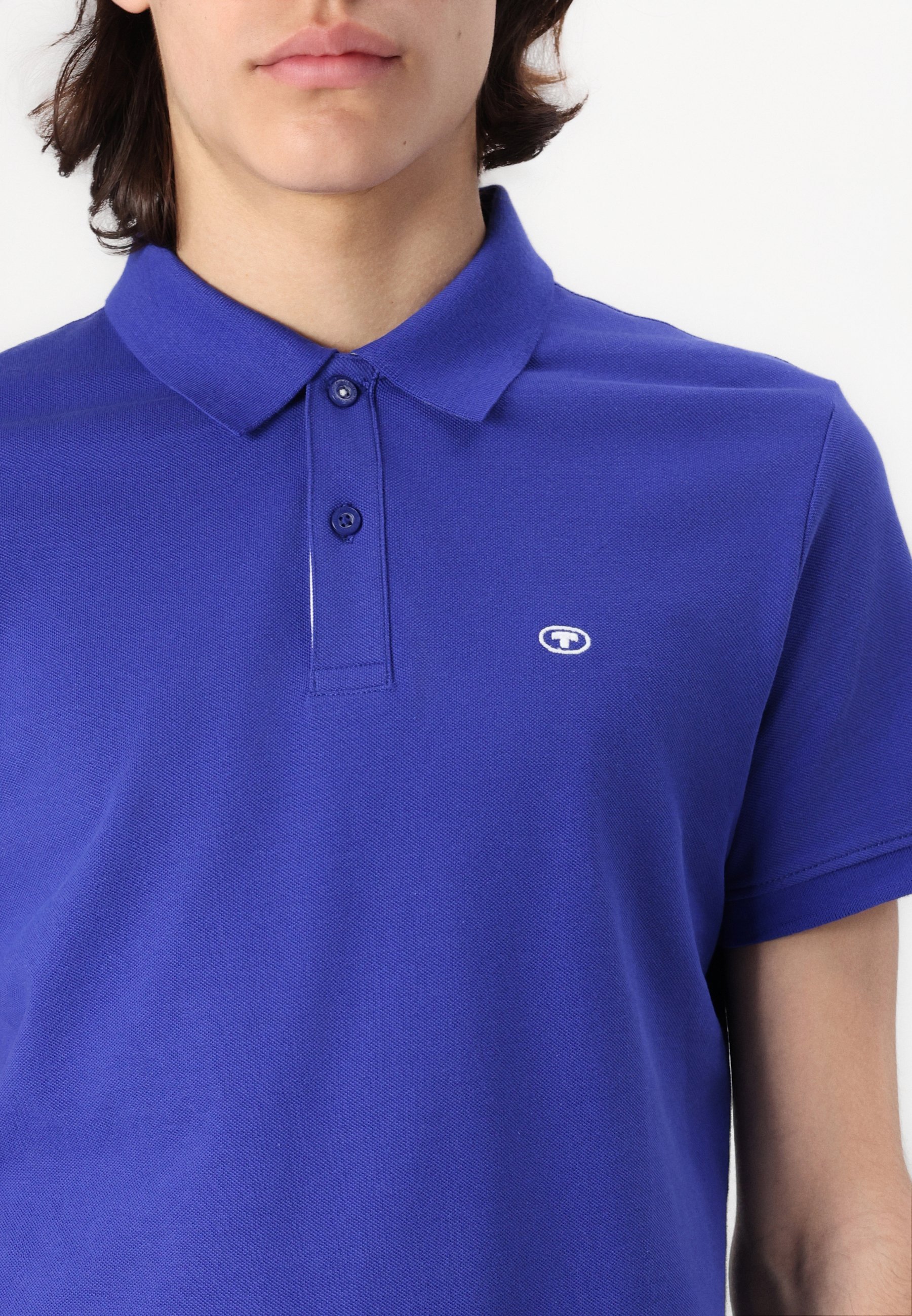 TOM TAILOR BASIC - Polo - écusson bleu