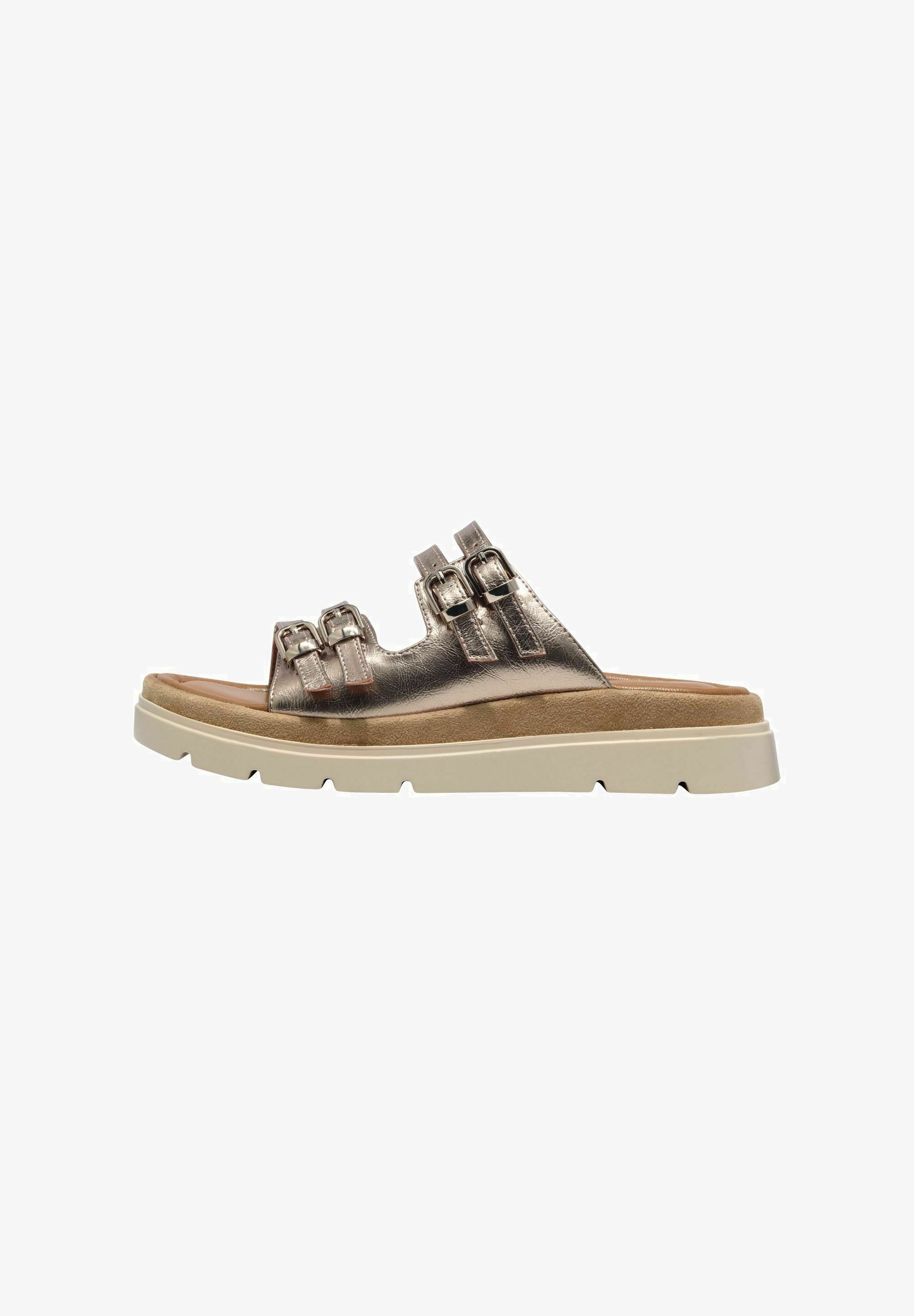 Mules con tacco Tamaris - Bronzo